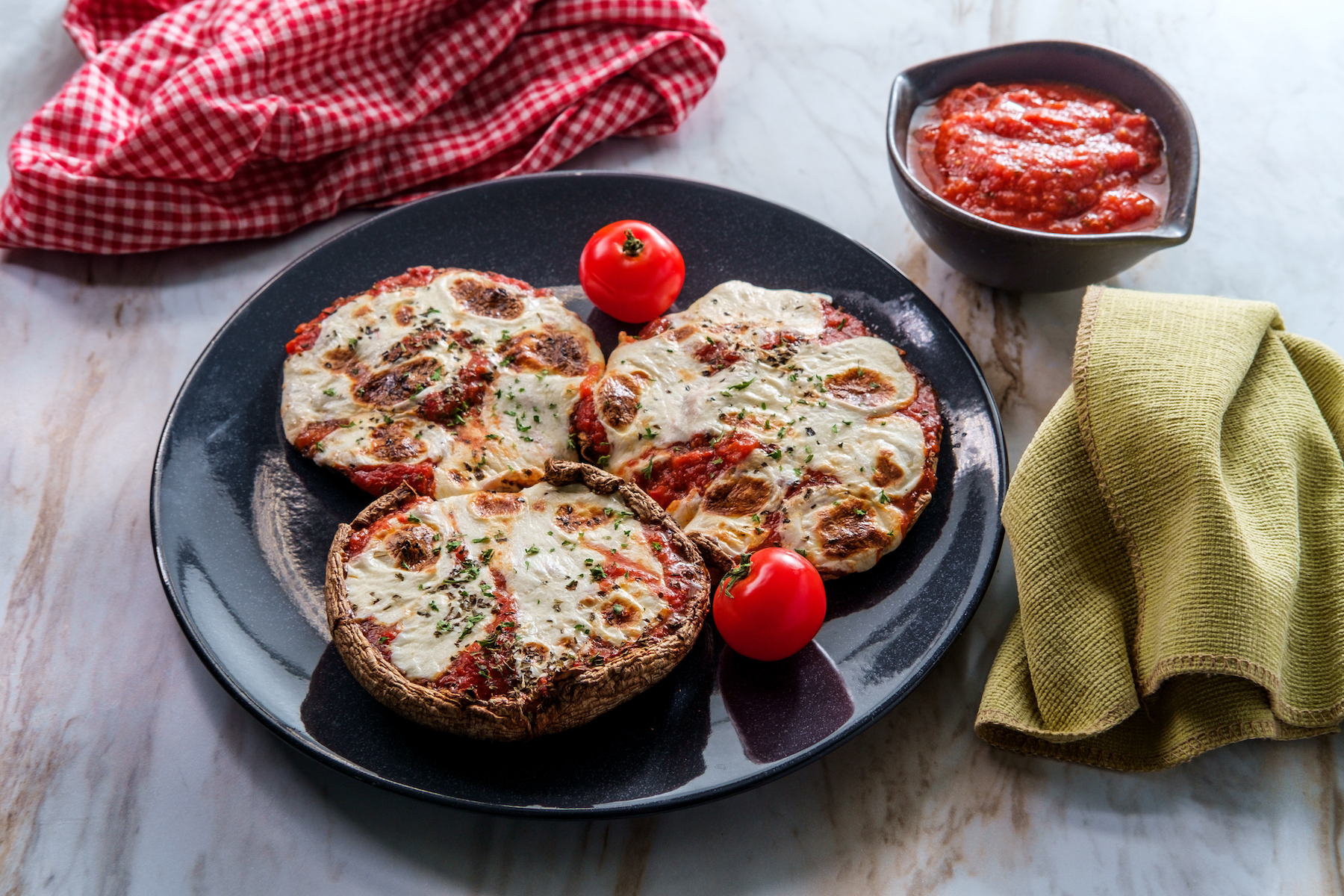 gluten free pizza mushrooms