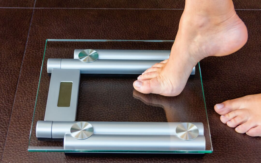closeup of woman foot uploading to bathroom scale 2022 02 06 21 46 30 utc min