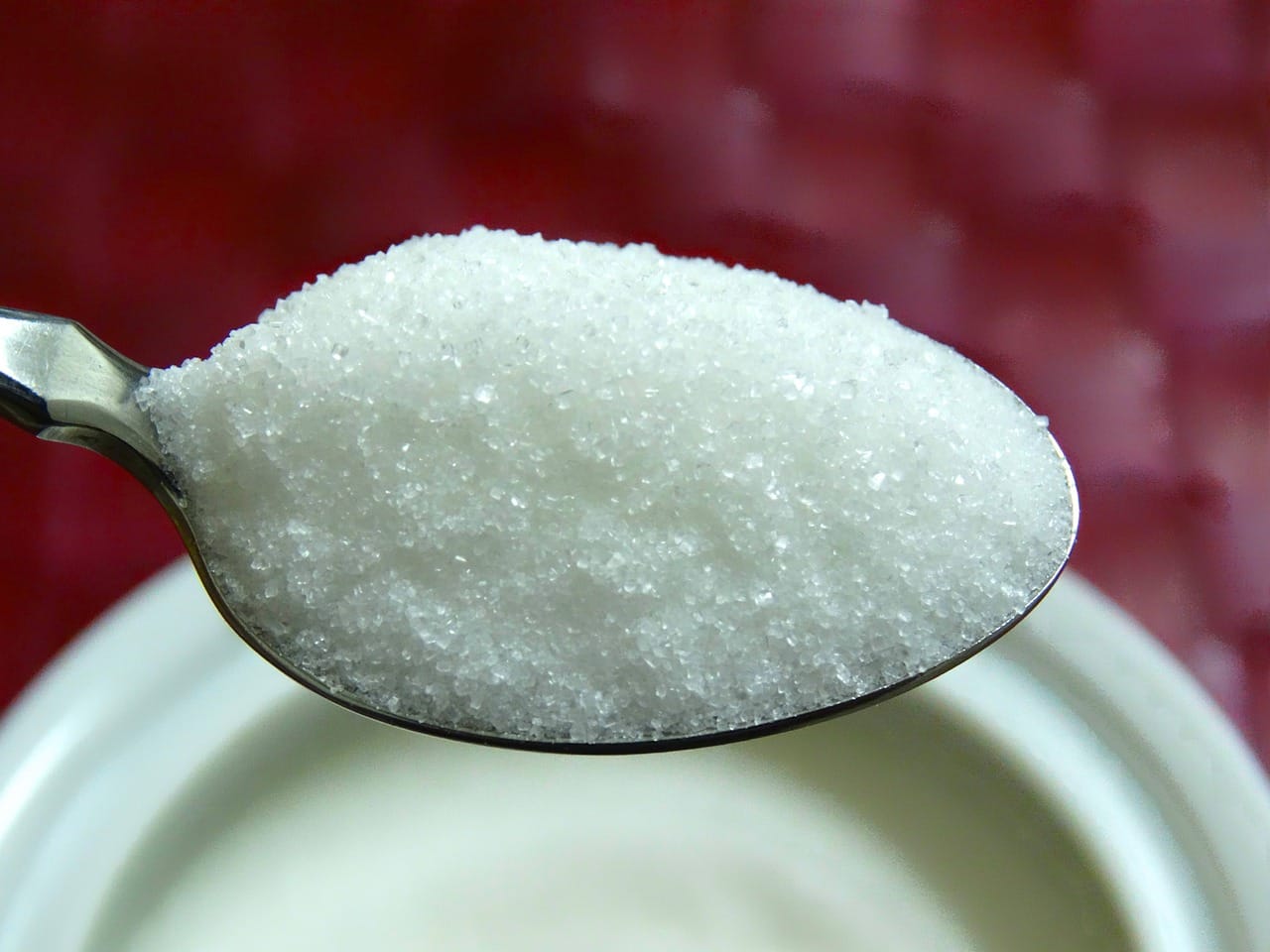 spoonful of granulated sweetener