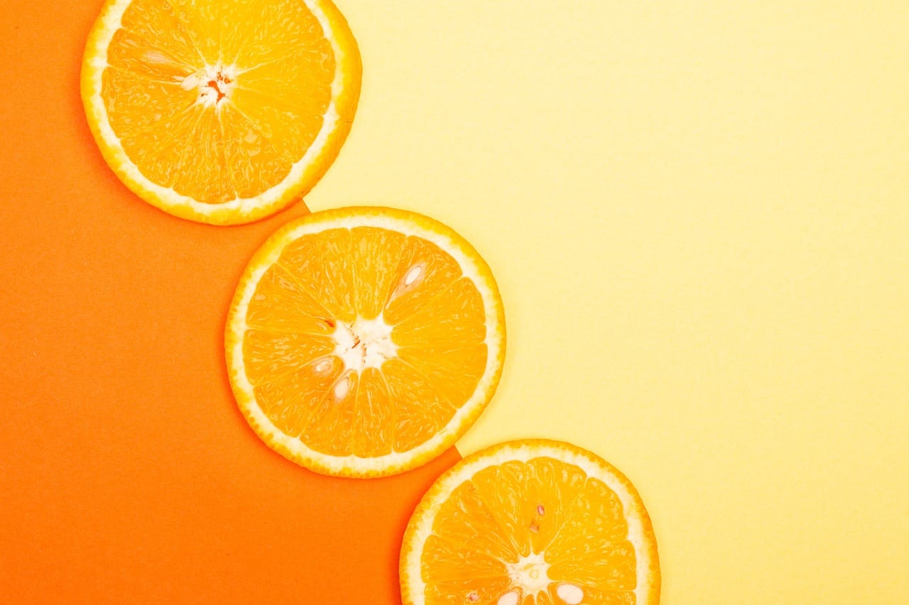 oranges on orange background