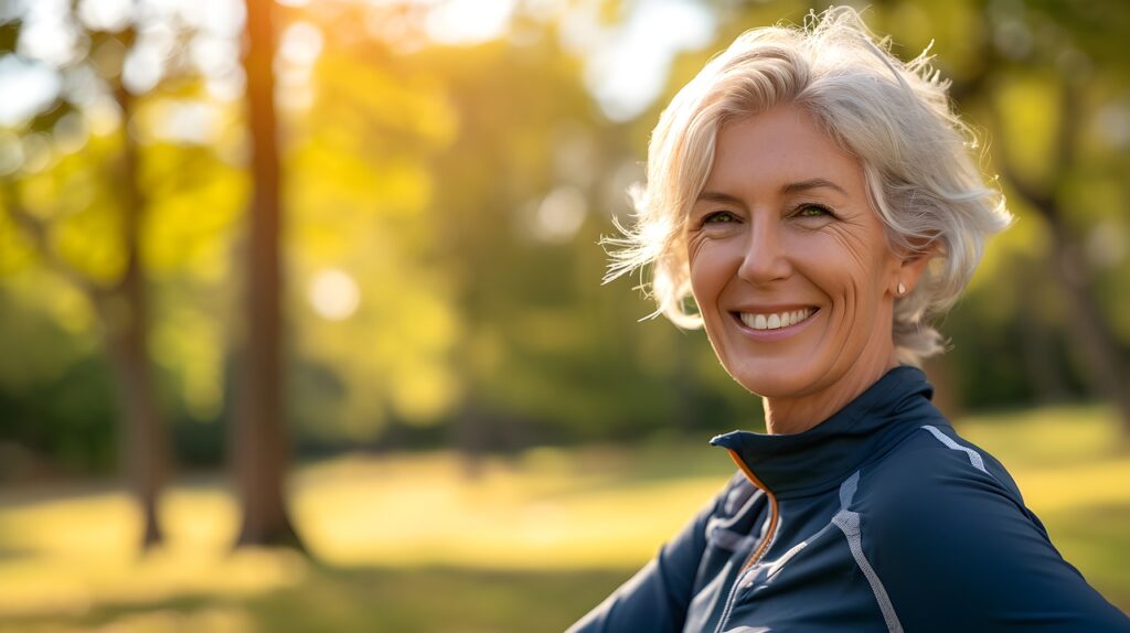 older_woman_in_work_out_top_outside_in_nature