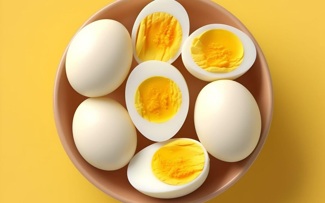boiled eggs protein snack