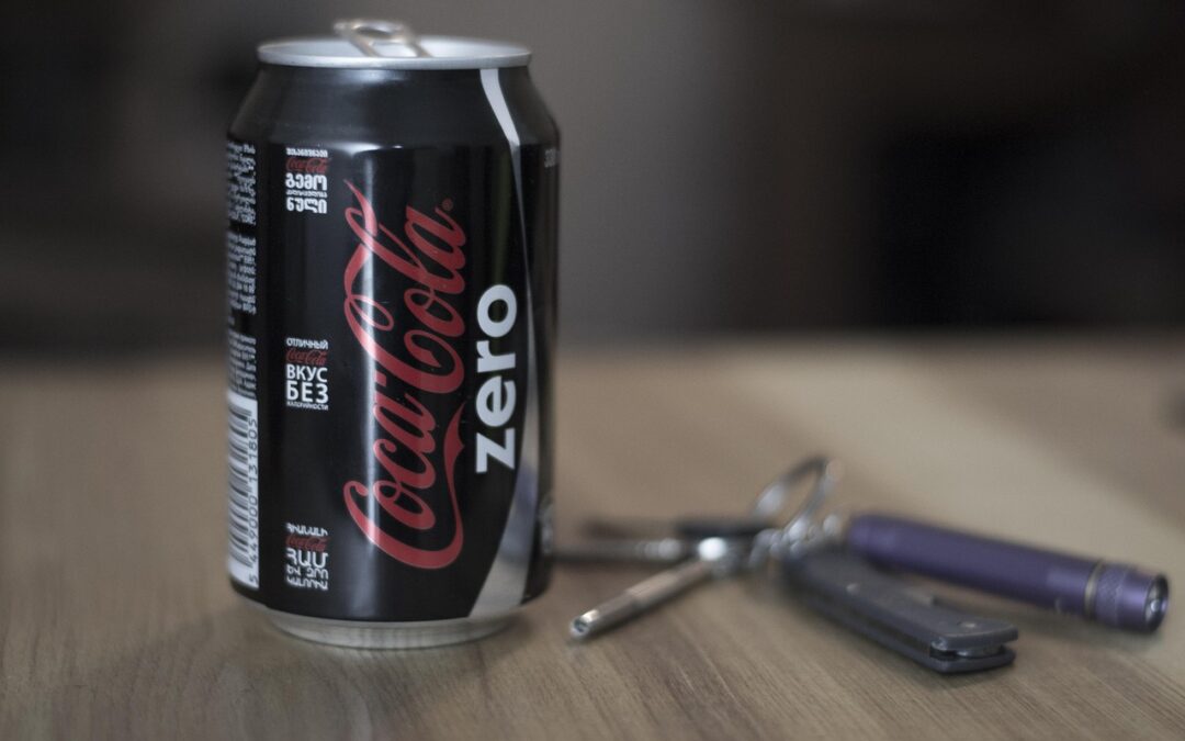 diet soda with aspartame