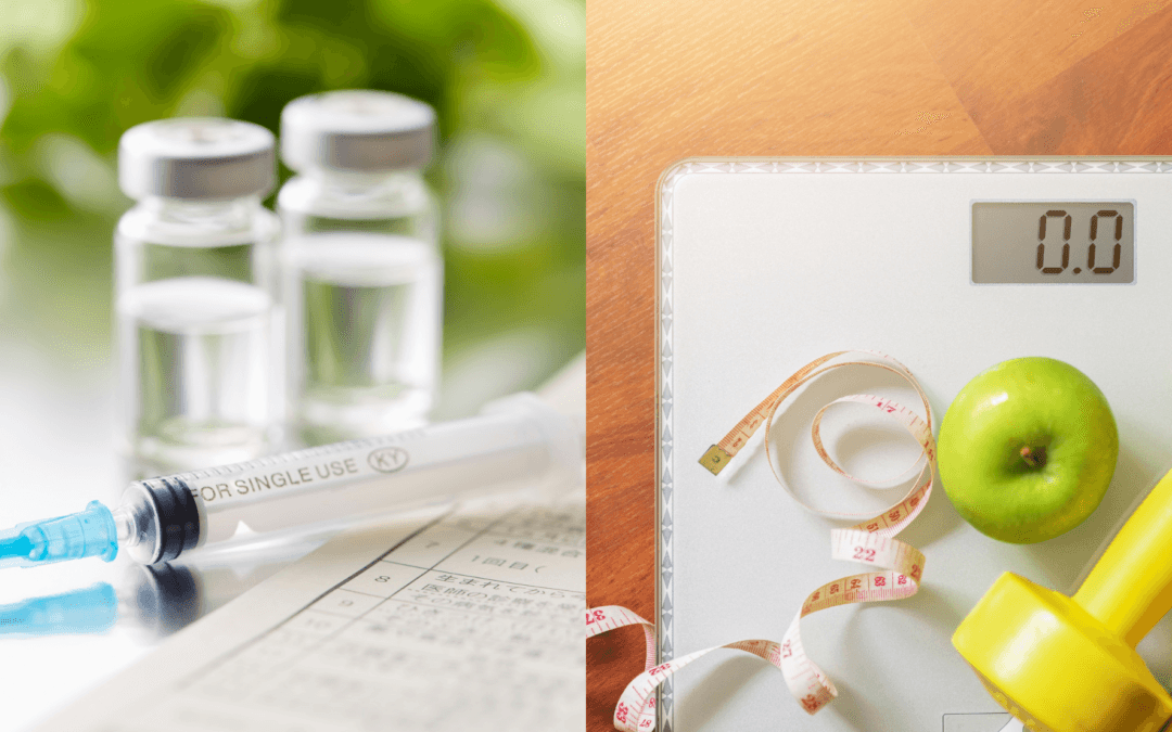 GLP-1 injections vs natural weight loss